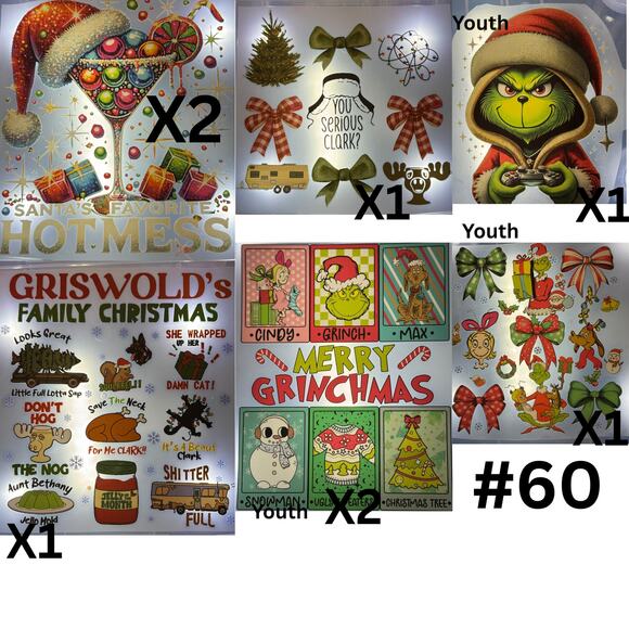 Christmas DTF Bundle #1 - Picture 1 of 1